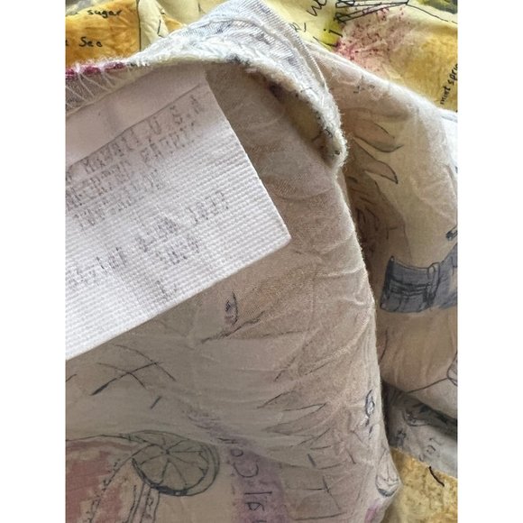 Tori Richard Men Hawaiian Lounge Shirt Crinkle Texture Cocktail Rayon Large L - Picture 9 of 9